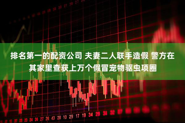 排名第一的配资公司 夫妻二人联手造假 警方在其家里查获上万个假冒宠物驱虫项圈