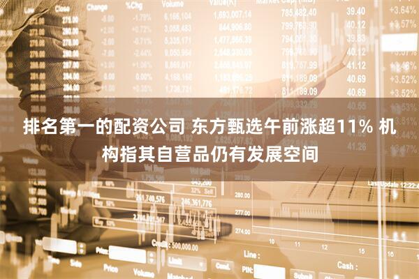 排名第一的配资公司 东方甄选午前涨超11% 机构指其自营品仍有发展空间